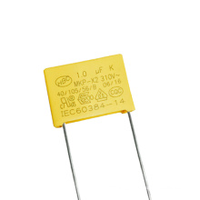 safety capacitor mkp 0.1uf 310vac 0.1uf x2 capacitor